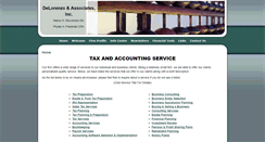 Desktop Screenshot of delorenzoassociates.com